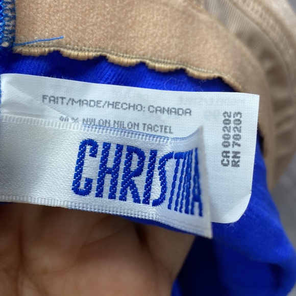 Vintage one piece swimming suit in excellent condition size 12 - Picture 7 of 8